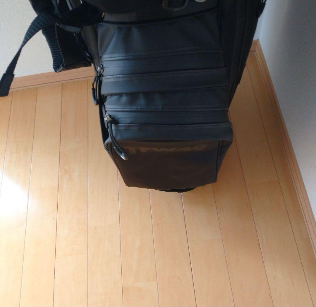 TFW49 ゴルフキャディーバック　ブラック×ブラック　希少カラー