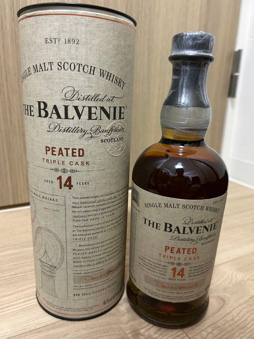 (値下げ)THE BALVENIE PEATED TRIPLE CASK 14年