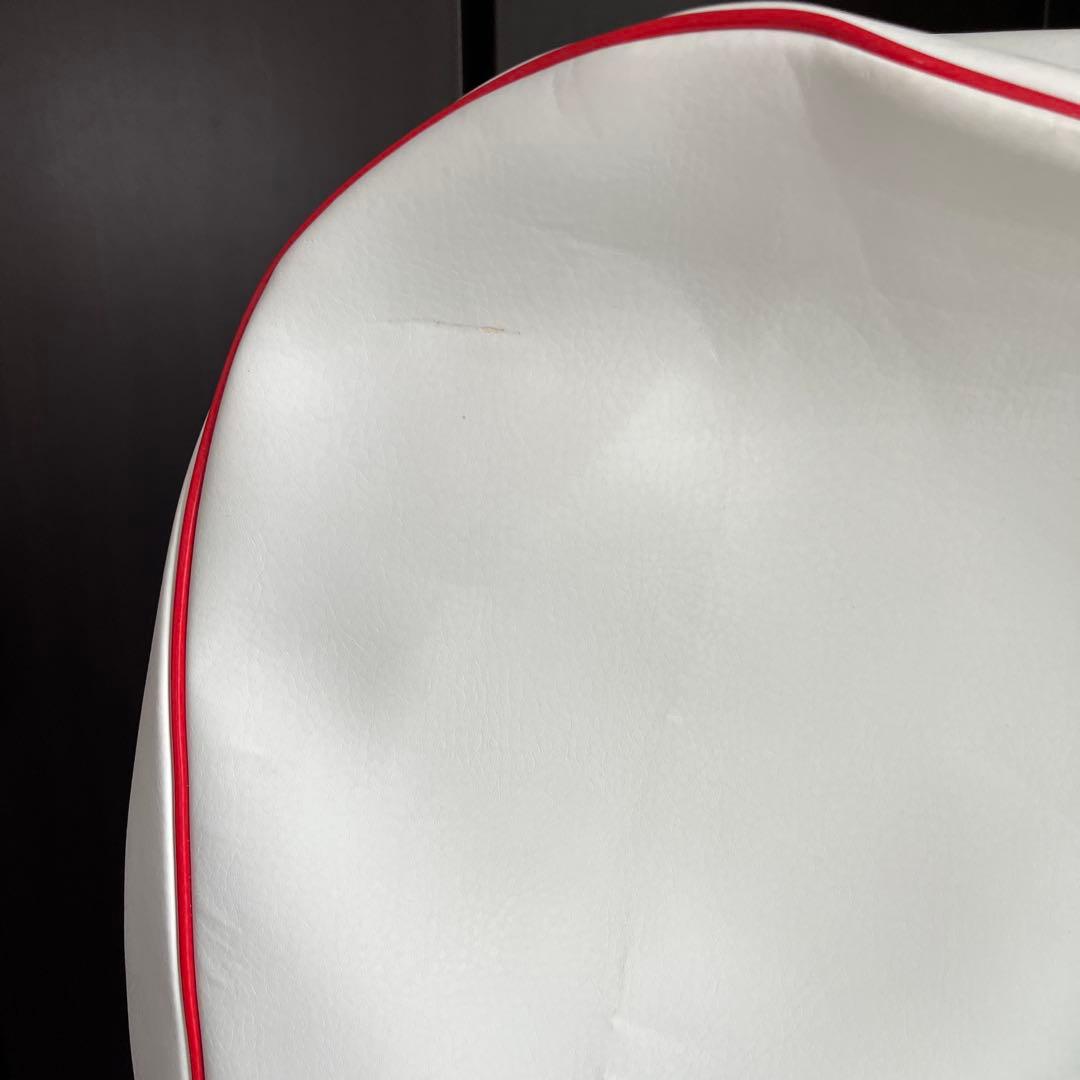 Munsingwear キャディバッグ ホワイト/レッド