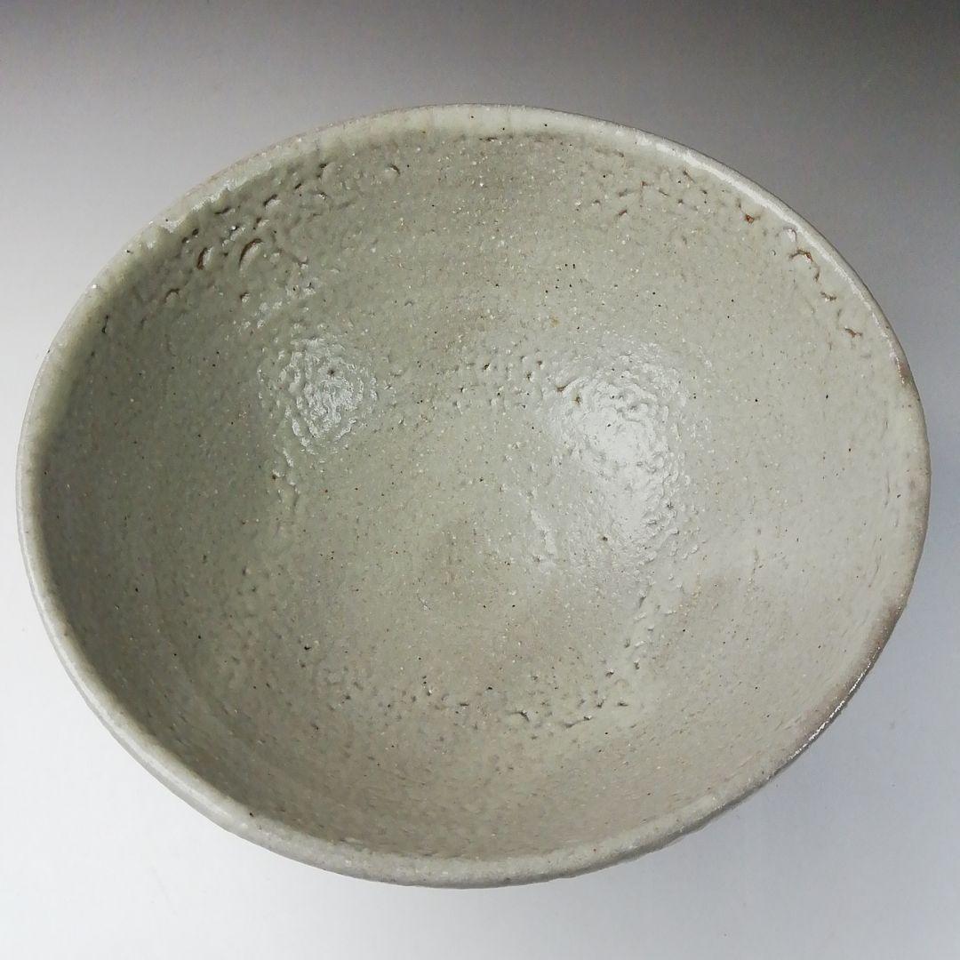 Ｔ２８７　茶碗　『井戸形茶碗』『吉川心水 作』　共箱　抹茶碗　茶道具