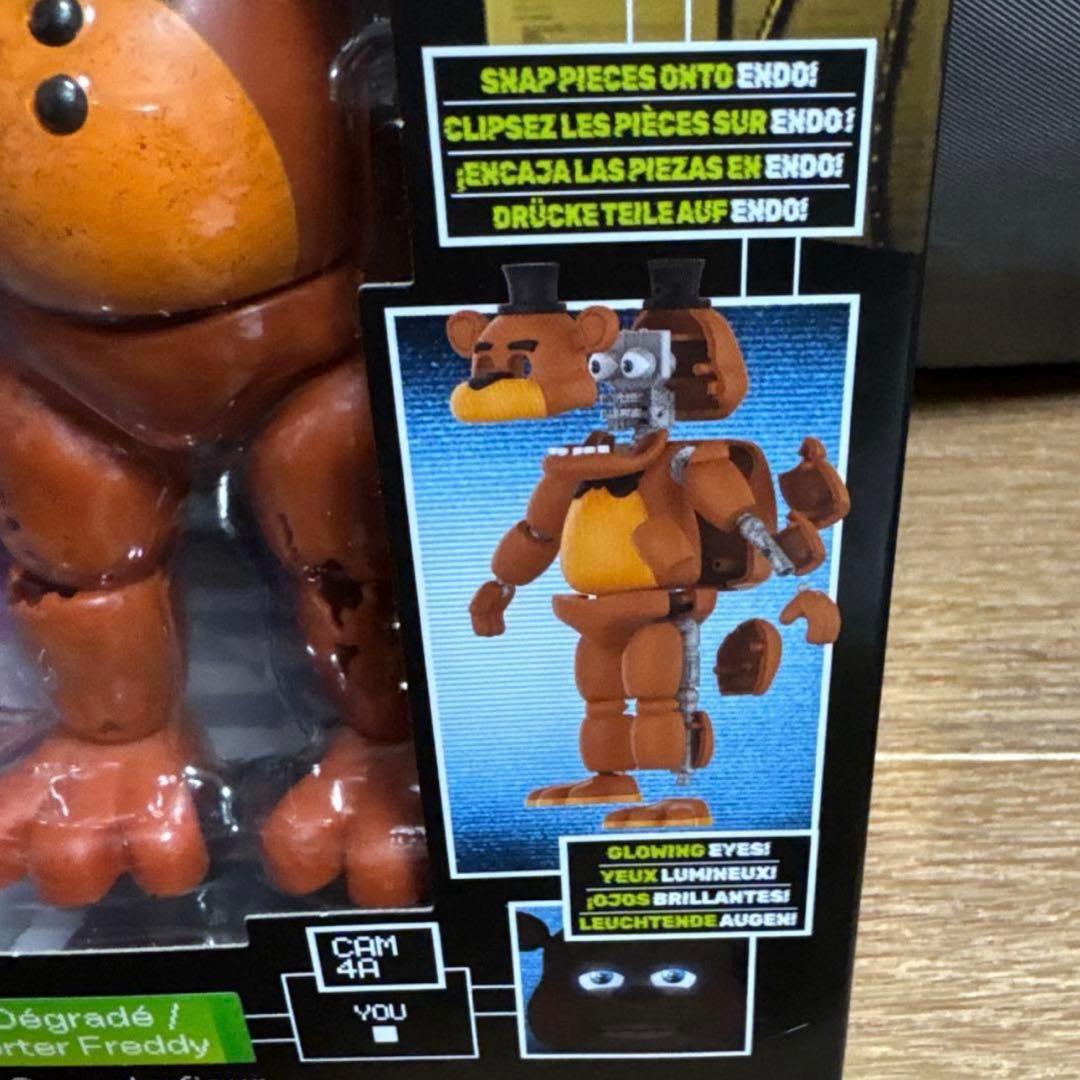 ファイブ・ナイツ・アット・フレディーズ 着せ替え アクションフィギュア フレディ