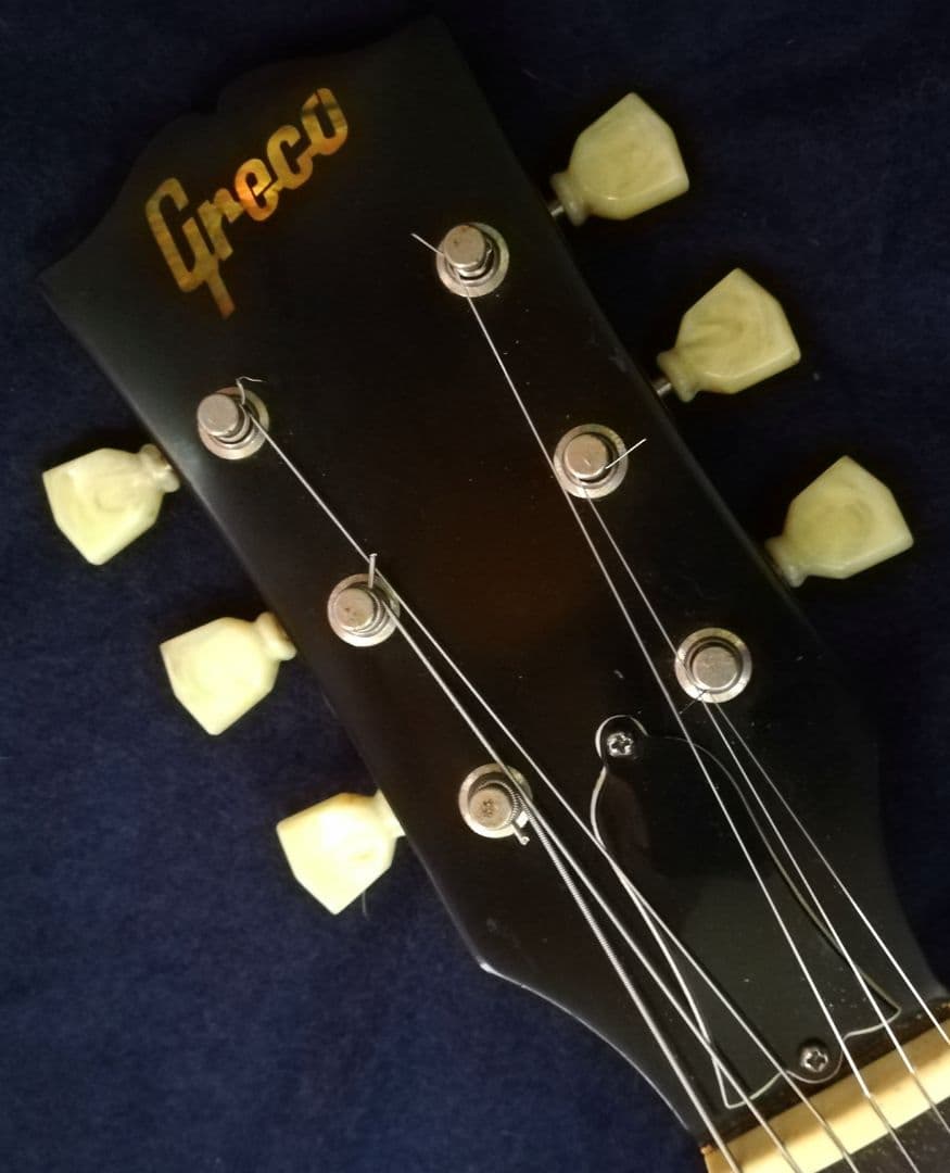 セール中 GRECO レスポールタイプ ギター アップグレードカスタム