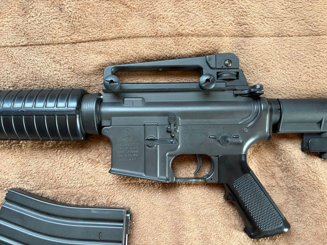 初速91m/s 東京マルイ　M4A1 スタンダード電動ガン カスタム品