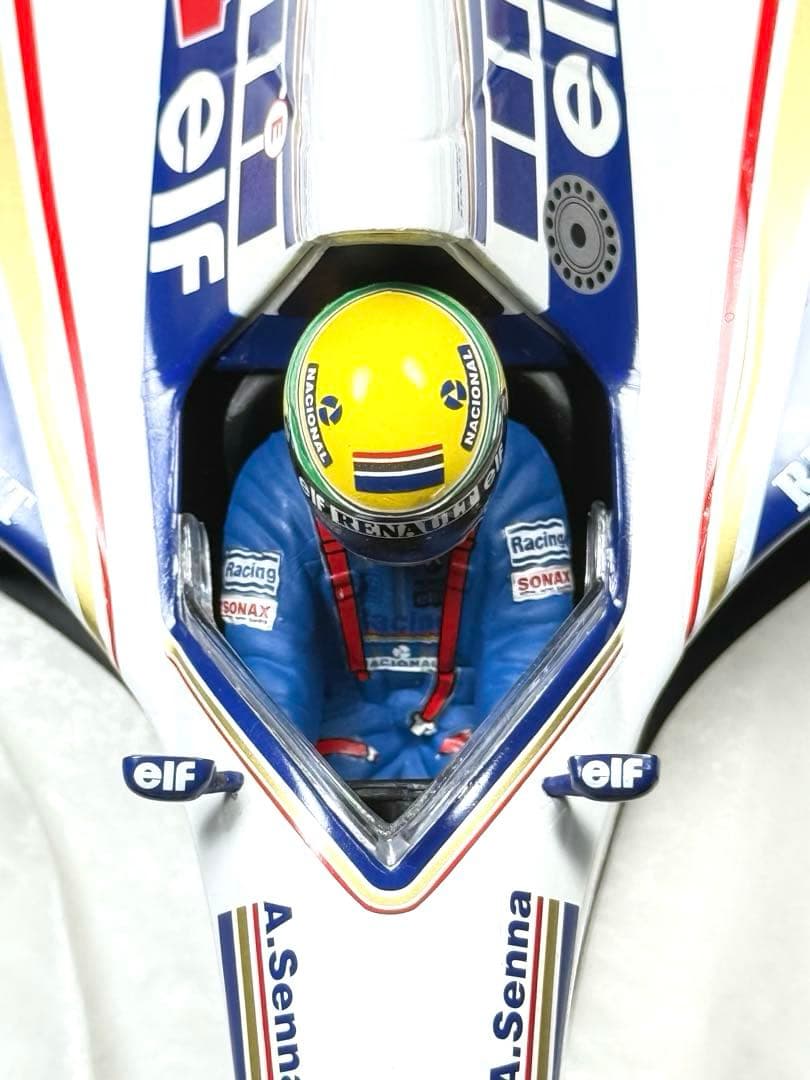 未使用　マクラーレン　アイルトンセナ　1994 FW16 1/18