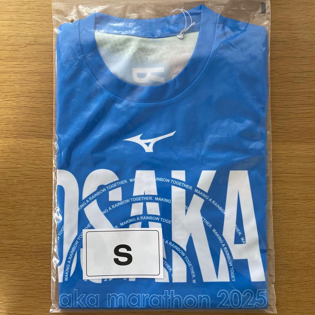 大阪マラソン 2025 参加記念Tシャツ Sサイズ　新品未開封　ランナー限定