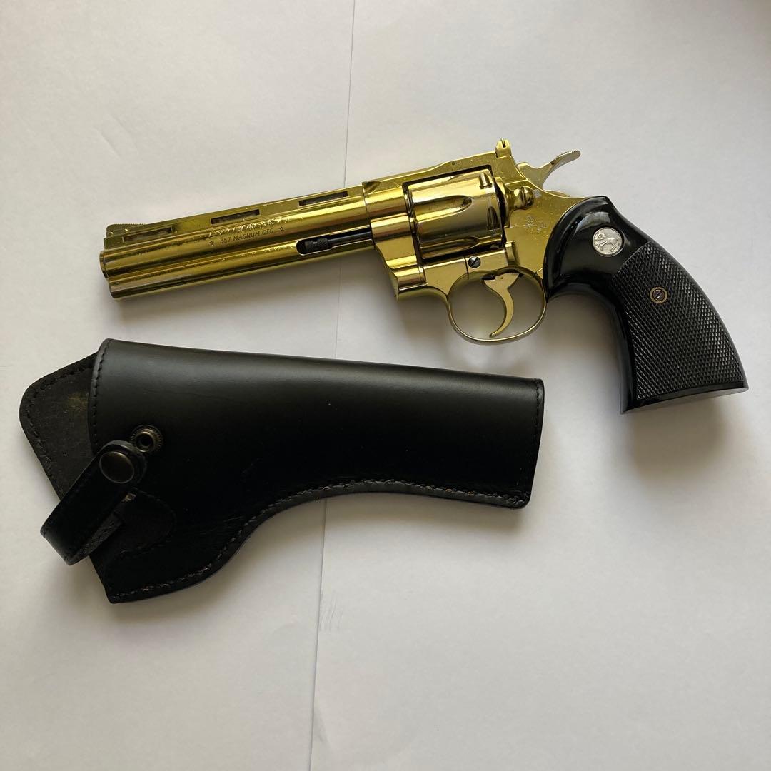 コクサイ　モデルガン　パイソン　ホルスター