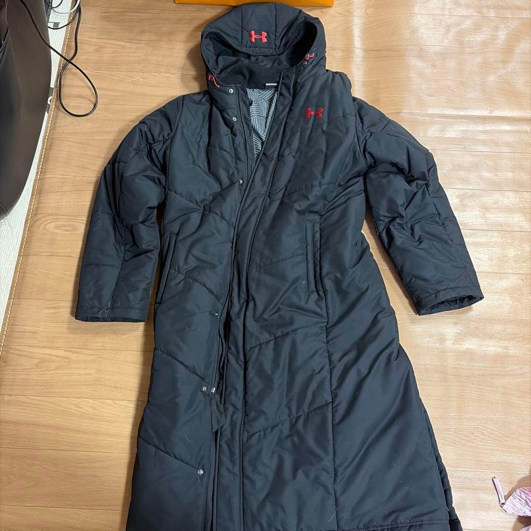 UNDER ARMOUR ベンチコート XXL ブラック