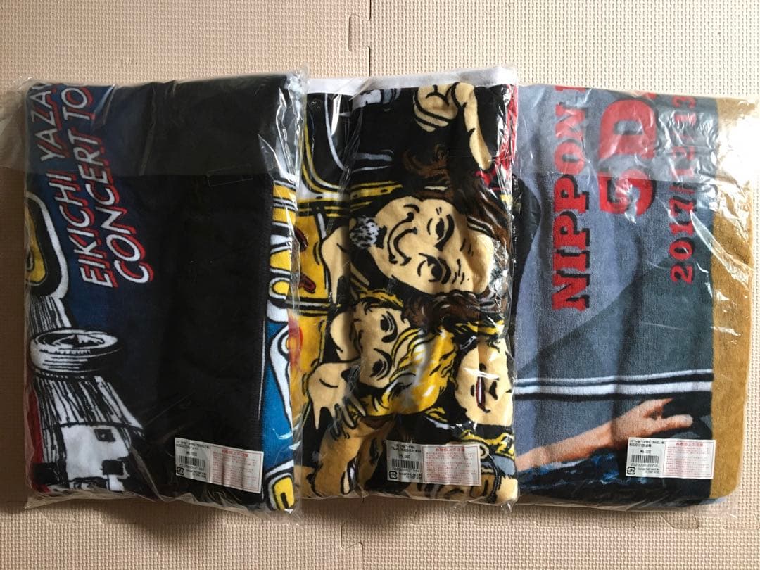 矢沢永吉　スペシャルビーチタオル　3枚