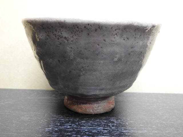 寿山萩茶碗　保存箱有　MA１５３