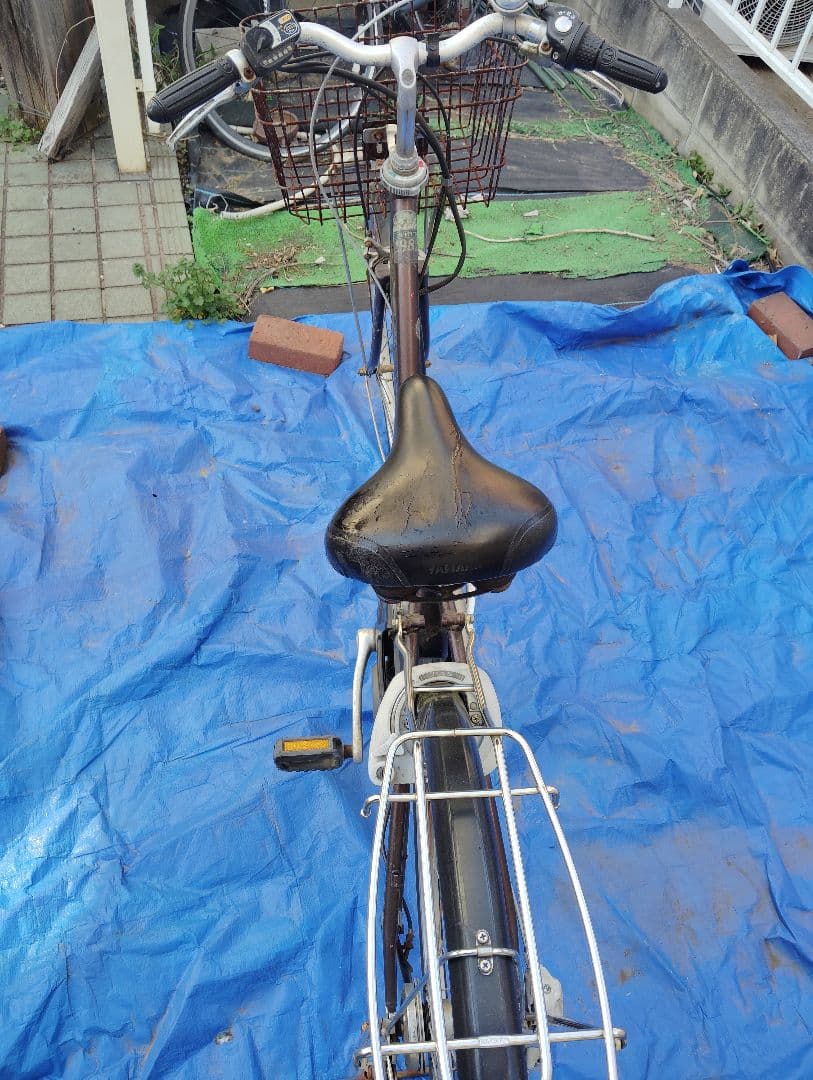 引取限定　YAMAHA　電動自転車　手入れ修理可能な方へ