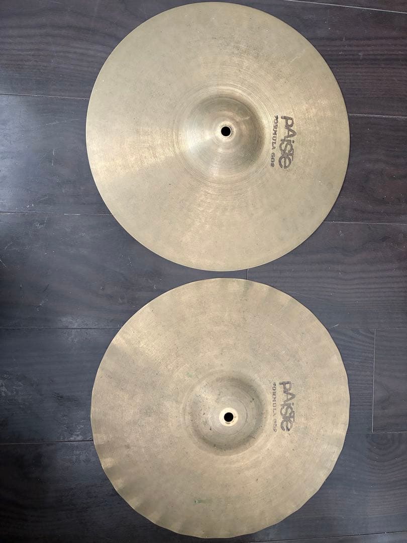 【ヴィンテージ】PaisteFormula 602 Hi-Hat 14インチペア