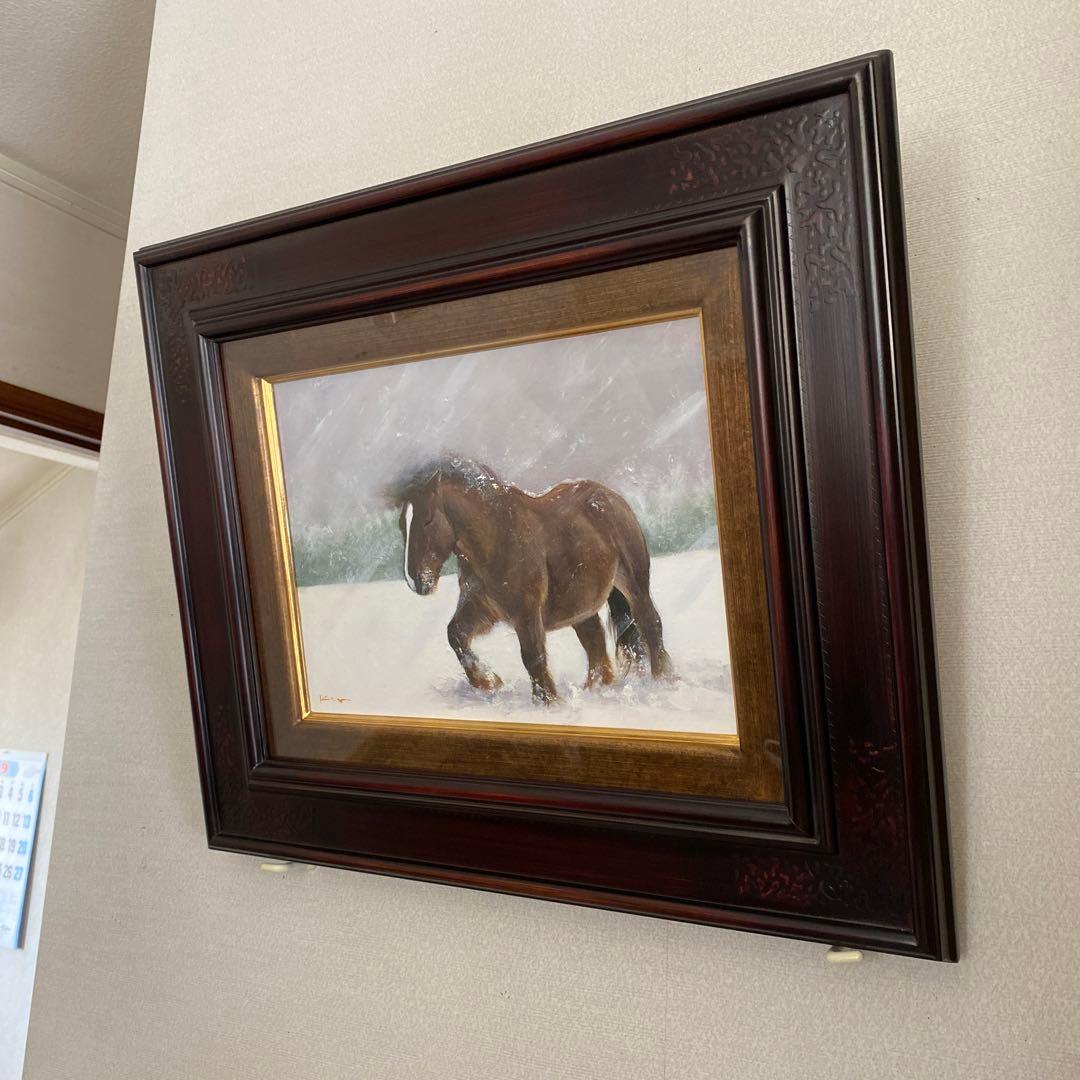 長門和恵　寒立馬