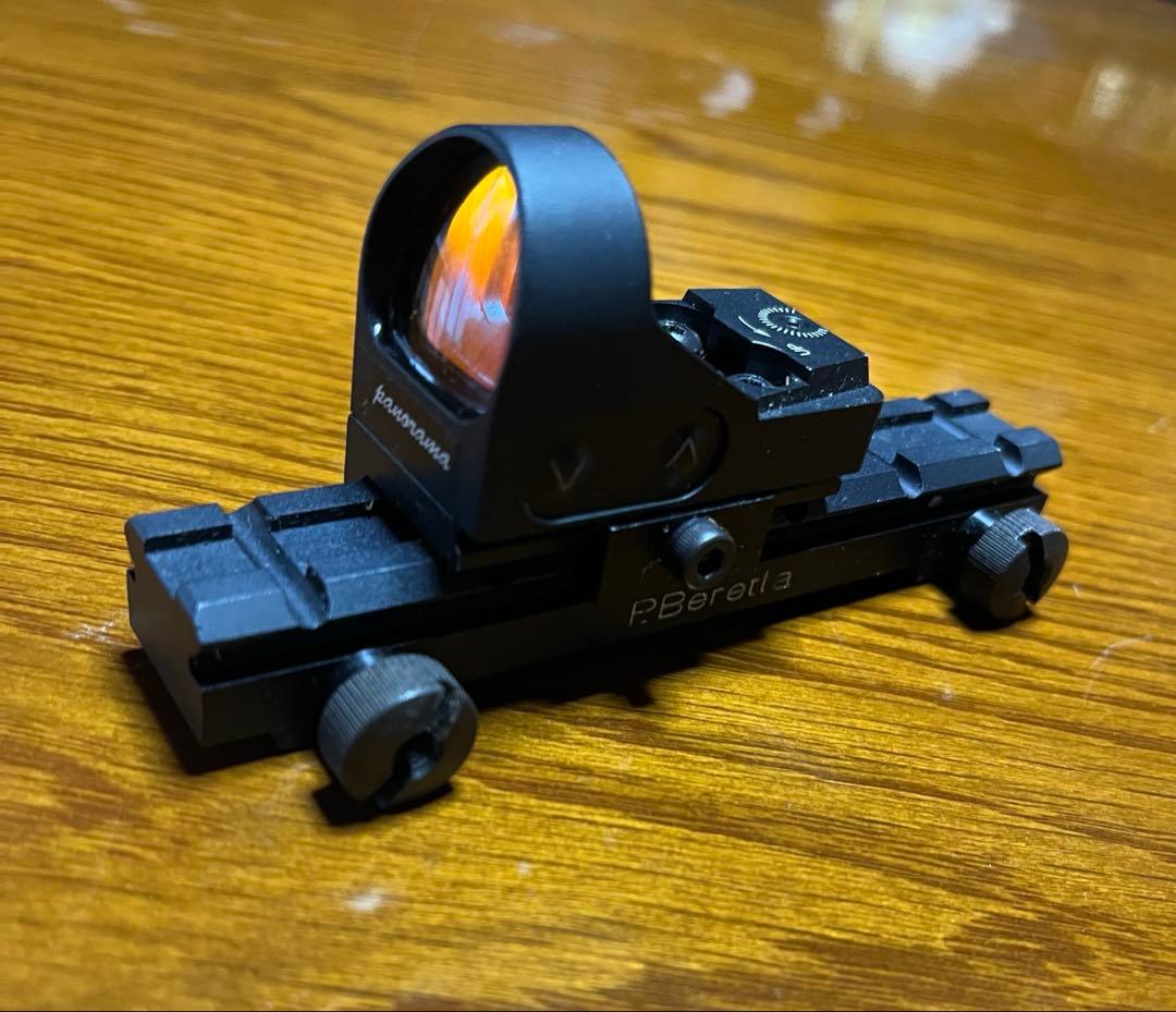 【実用】パノラマ ドットサイト/BERETTA A400,300型マウントベース