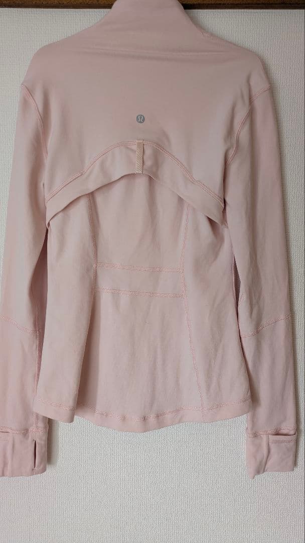 ルルレモン フルジップジャケット ピンク