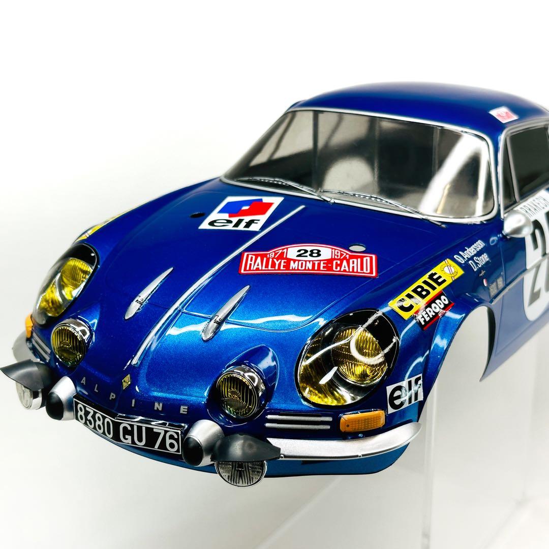 【完成品・未使用】タミヤ『アルピーヌ A110 モンテカルロ '71 』ボディ