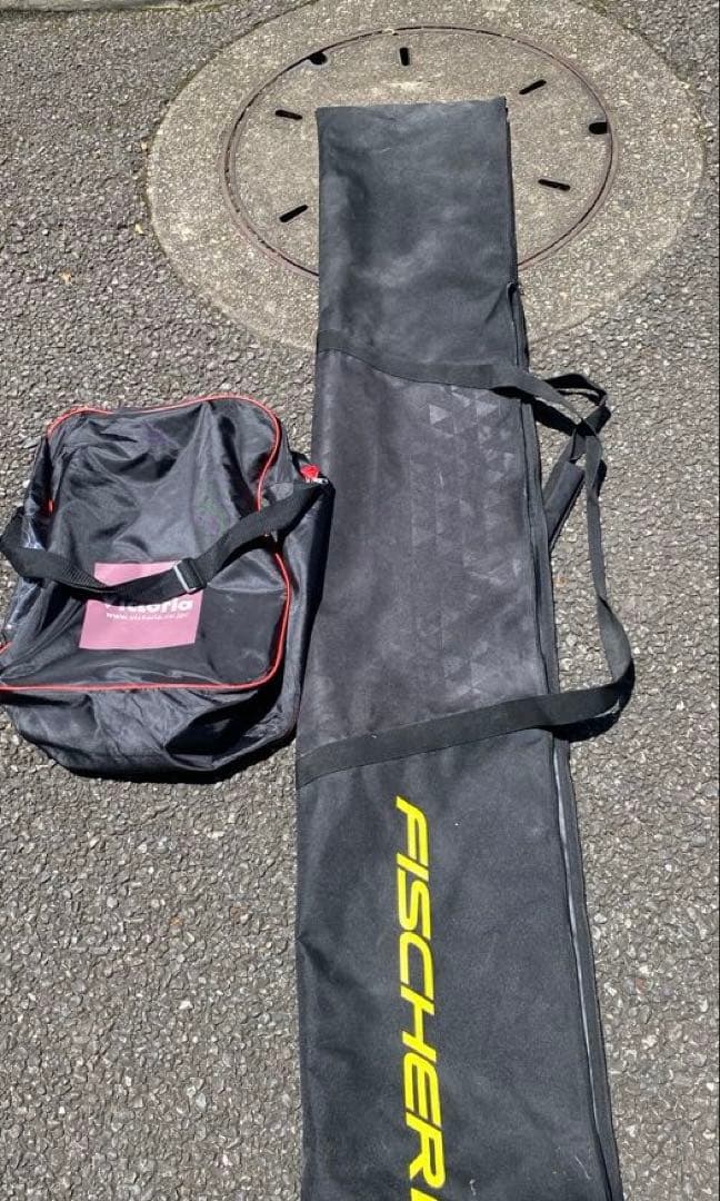 Fisher メンズスキー板、ブーツ、ストック