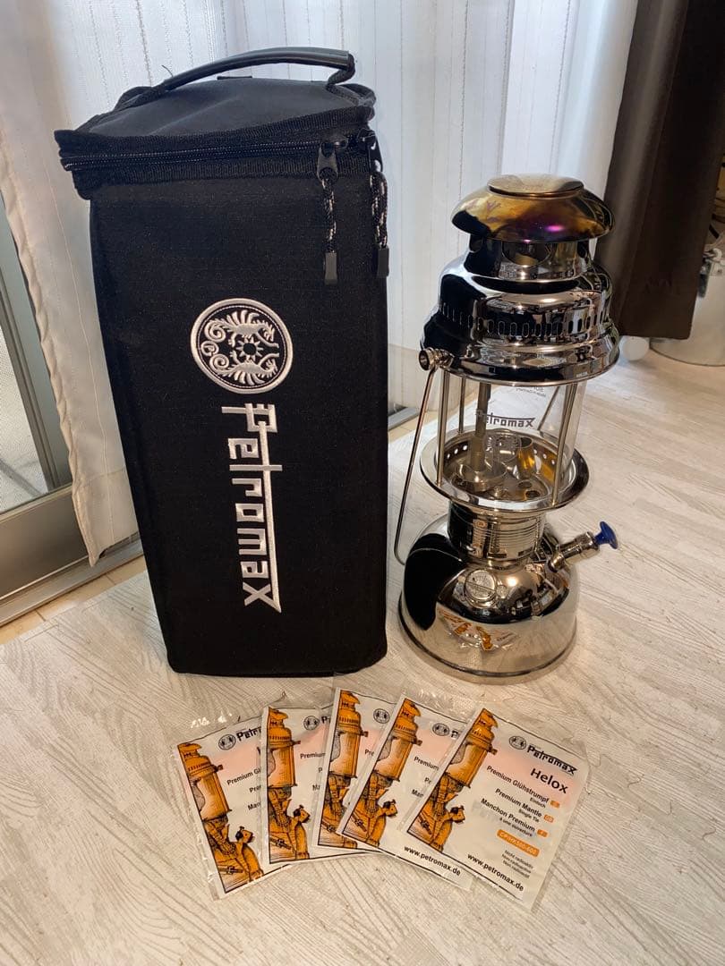 Petromax HK500 オイルランタン 収納ケース付き