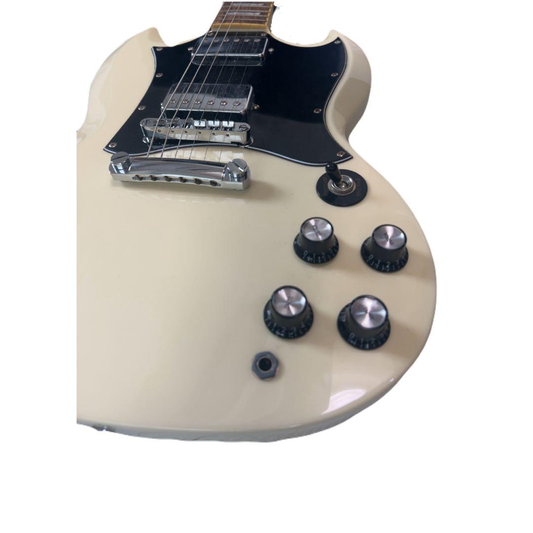 SG エレキギター　vintage white