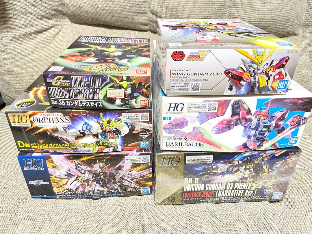 ガンプラ(HG、SD) おまとめセット