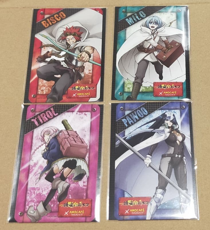 【即購入不可9〜】錆喰いビスコ コラボカフェ ステッカー 全種セット