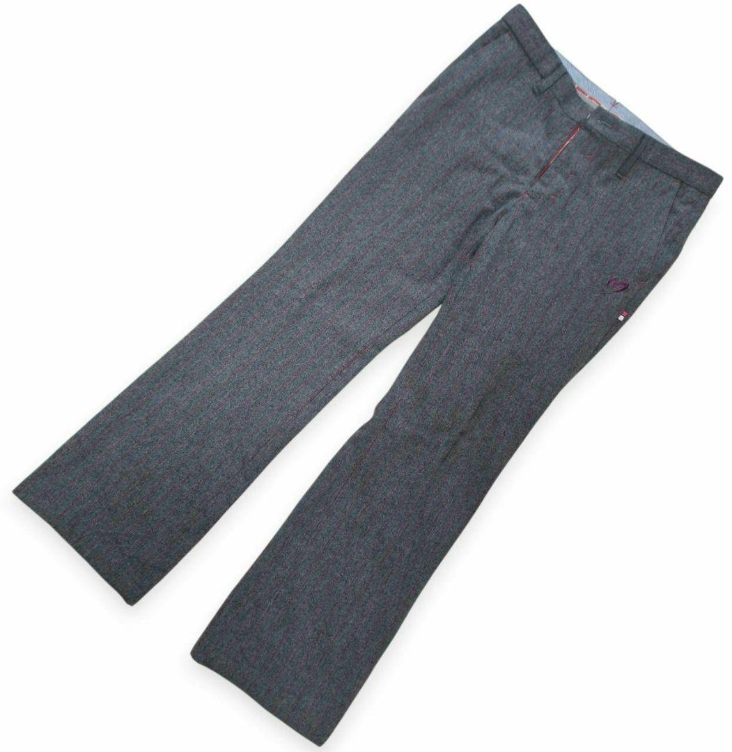 マスターバニーエディション ゴルフ パンツ 5 日本製 毛混 洗濯済