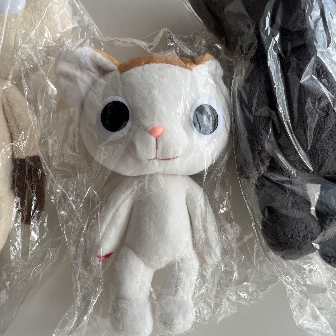 【公式】ボトスファミリー　ぬいぐるみ3体セット　　ボリ　トト　モチ