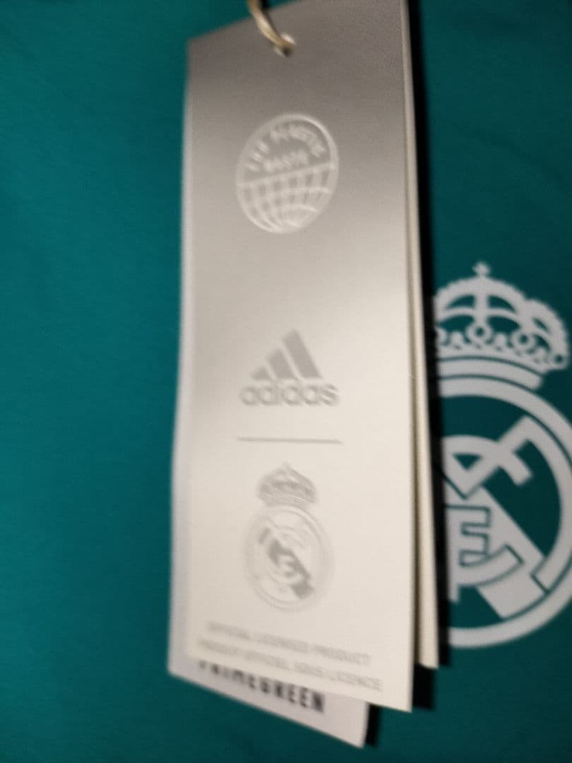 レアル・マドリード 21/22 EUハイブリットトップ グリーン Lサイズ 正規