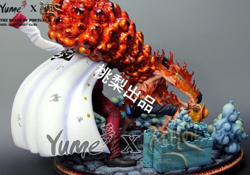 新品未開封『ワンピース』 MRC エースの死 フィギュア ガレキ スタチュー