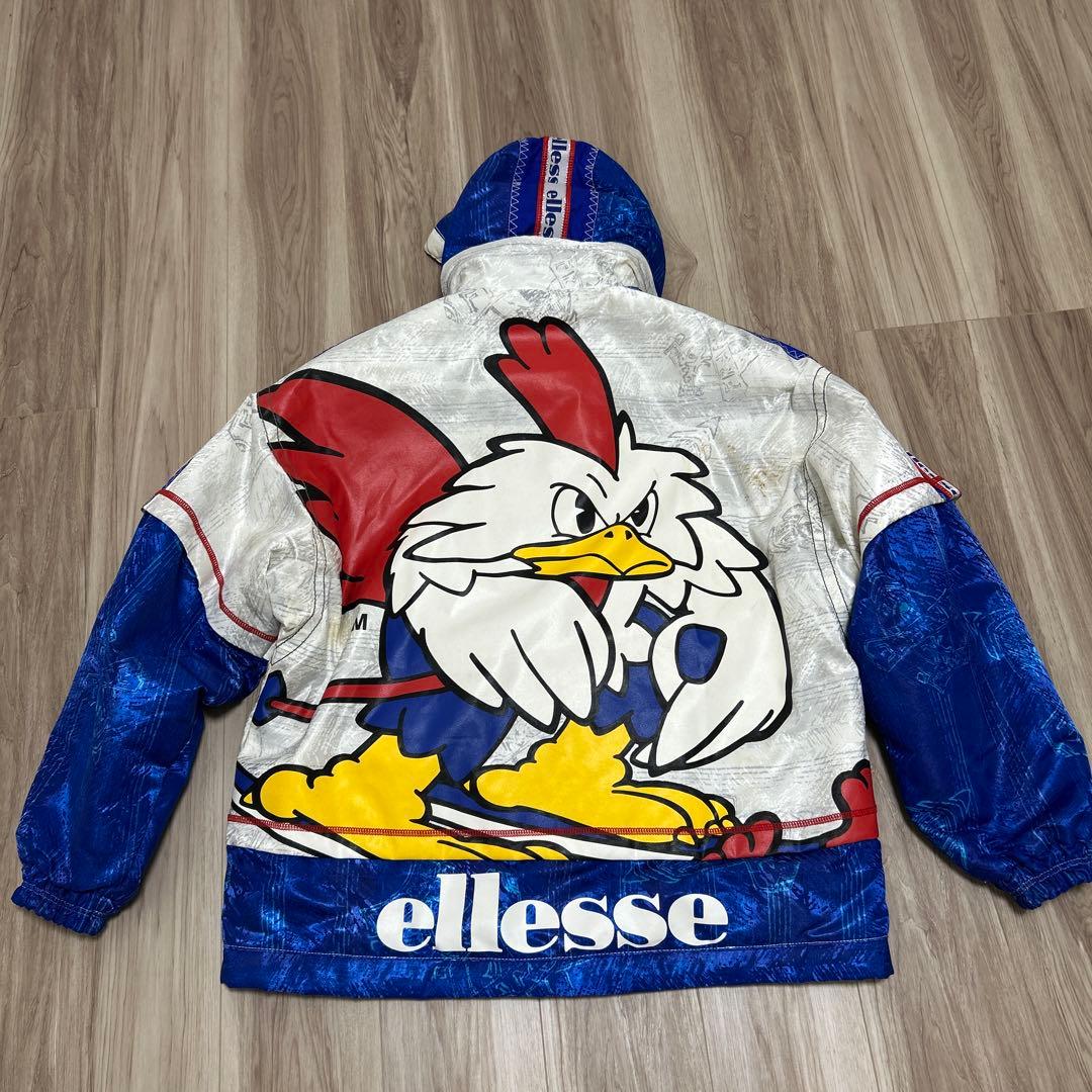 ellesse フランス代表 ココリコ スキー ウェア ユニフォーム ニワトリ
