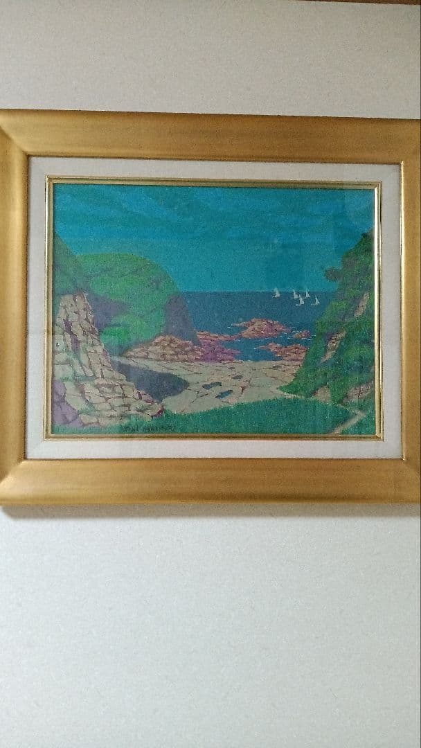 点描の画家　武村次郎の三浦風景