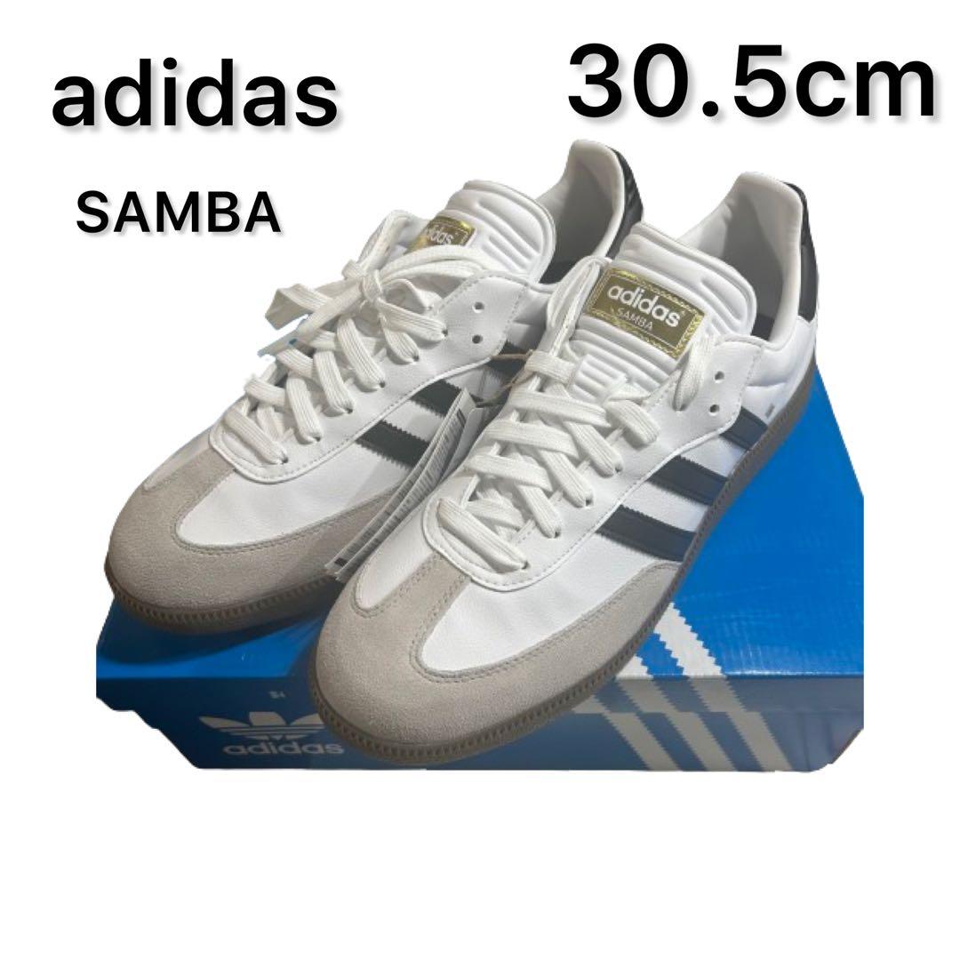 【タグ付新品】アディダス　ゴルフシューズ　サンバ　samba 30.5cm