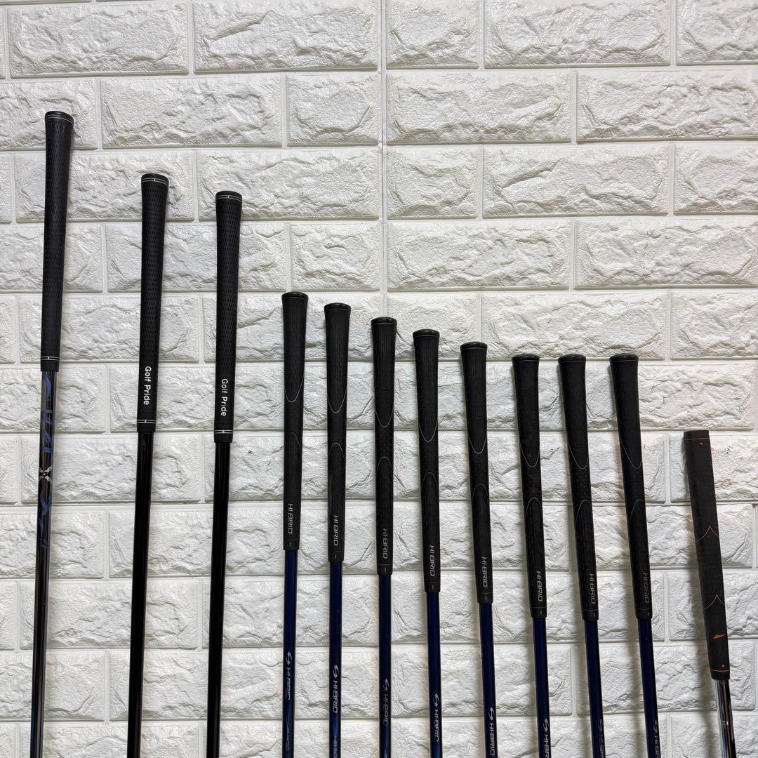 ゴルフセット　初心者応援　タイトリスト　HI-BRID ラウンド仕様　すぐ使える