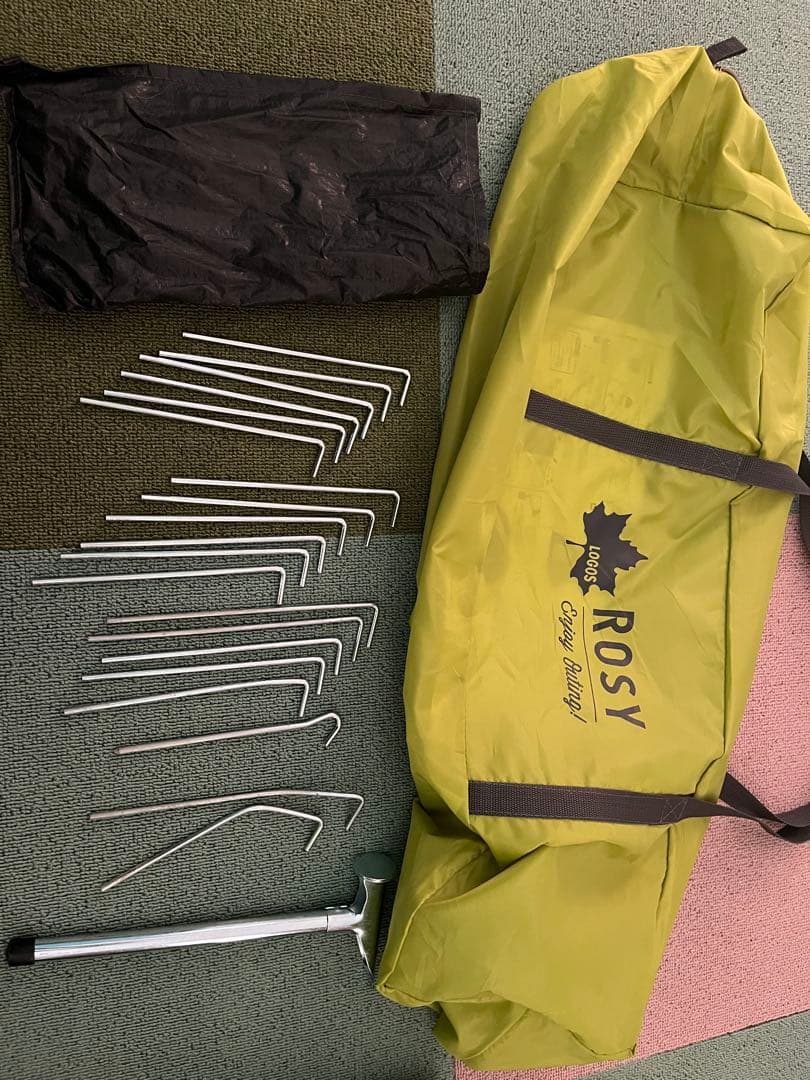 LOGOS ロゴス テント キャンプ ツールーム ROSY ドゥーブルXL