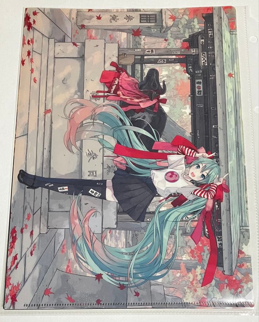 初音ミク　KYOTO NIPPON FESTIVAL クリアファイル