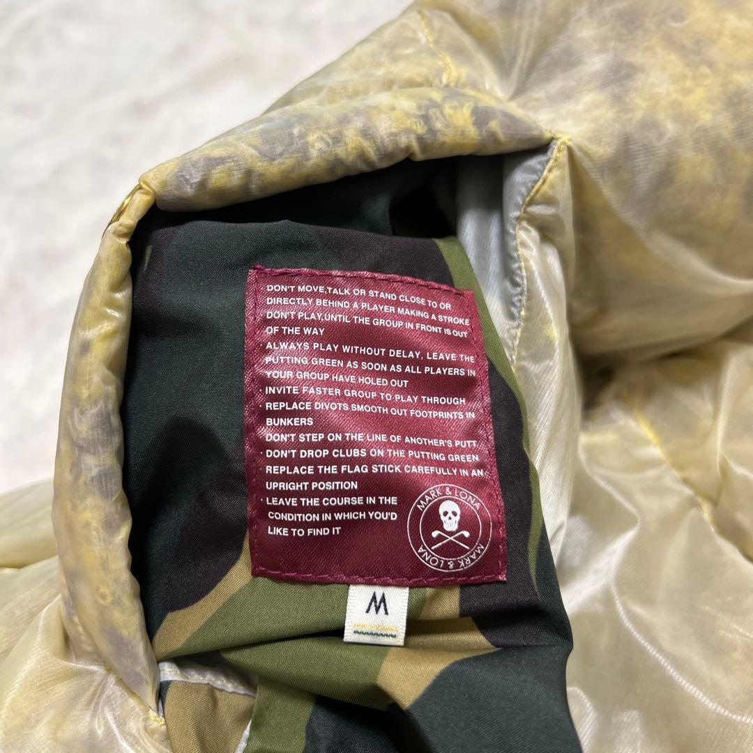 美品　マークアンドロナ　ダウンベスト