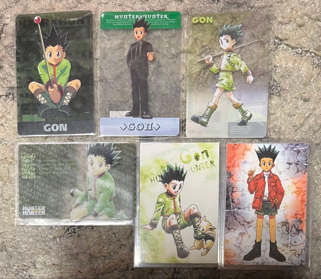 超お買い得‼️初期‼️HUNTER×HUNTER ラミネートカード ゴン 6枚‼️