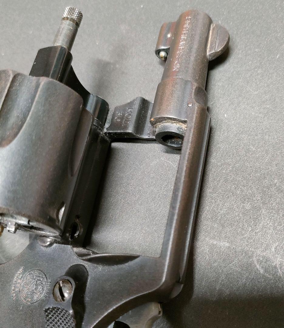 コクサイ M36 38テリアカスタム HW樹脂製モデルガン オールドグリップ