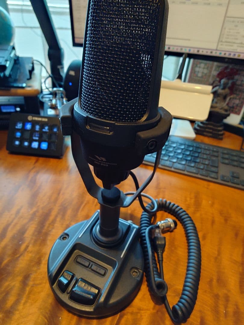 通信機専用最高級デスクトップマイクロホン YAESU MD-200A8X