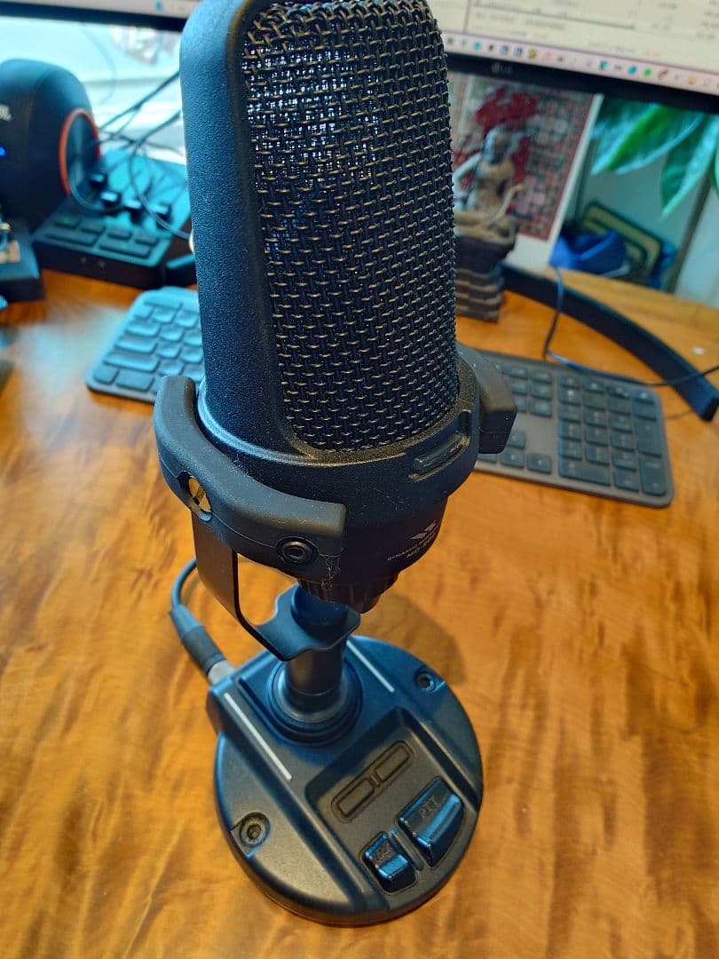 通信機専用最高級デスクトップマイクロホン YAESU MD-200A8X