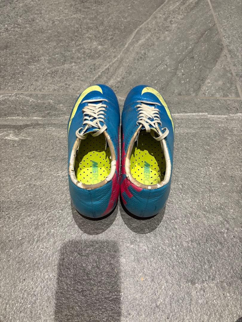 ナイキ マーキュリアル ベロチ HG V ライトブルー×イエロー