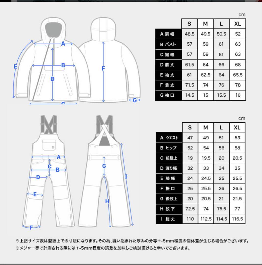 スノーボードウェア 上下セット 2点 セット DLITE
