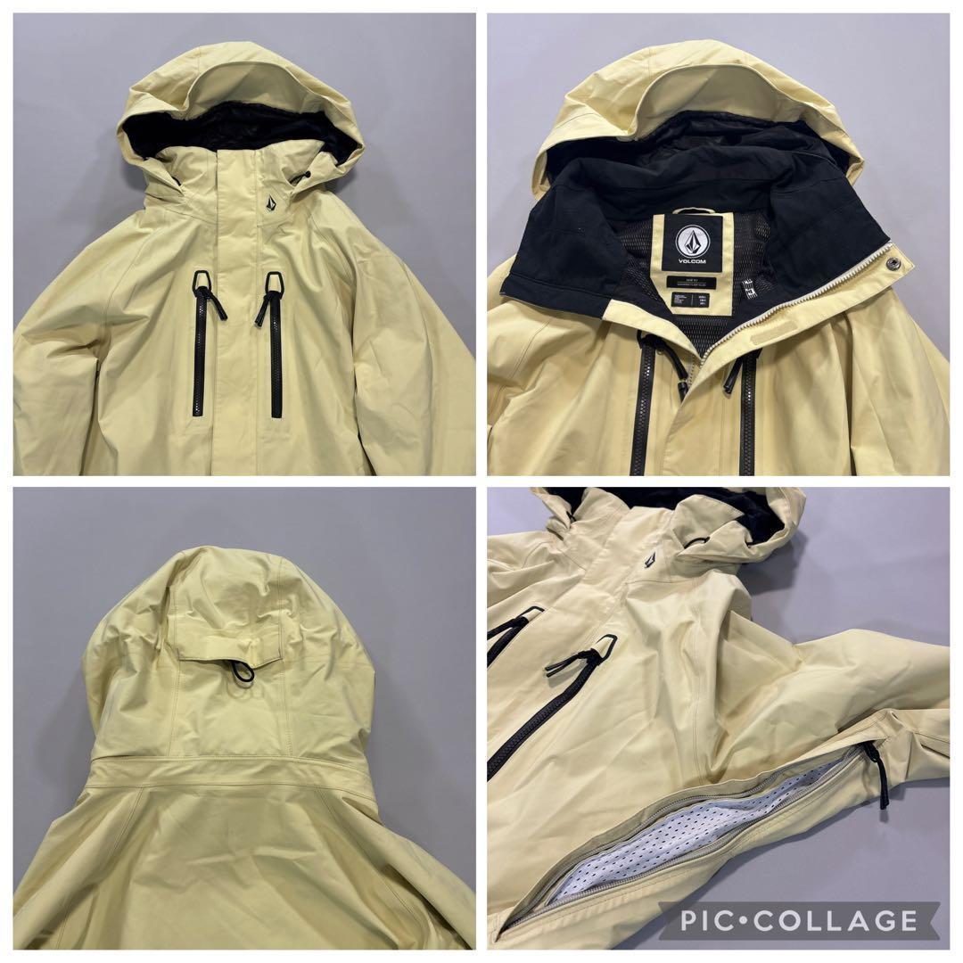 ボルコム　ゴアテックス　スノボジャケット　ベージュ系　日本サイズLL以上