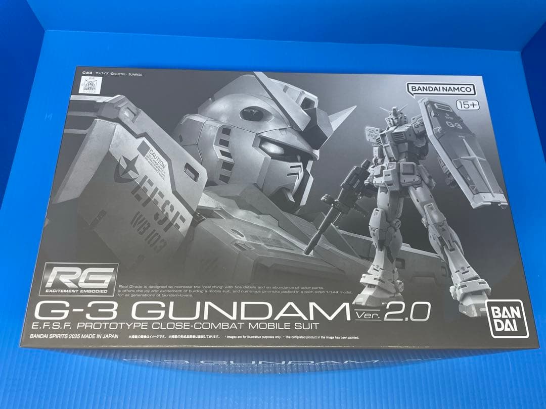 RG　ガンダムVER2.0　ガンダムベースカラー　Ｇ－３カラー