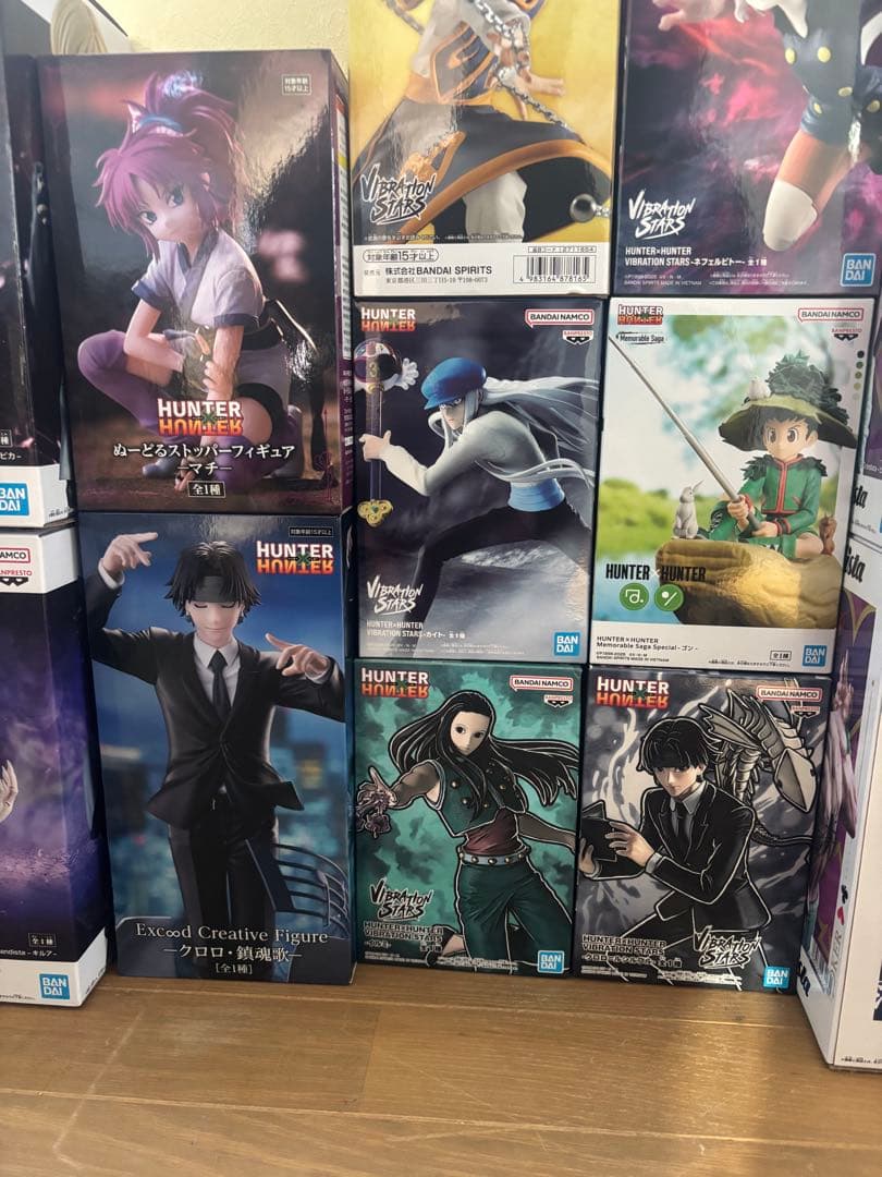 HUNTER×HUNTERフィギア15体