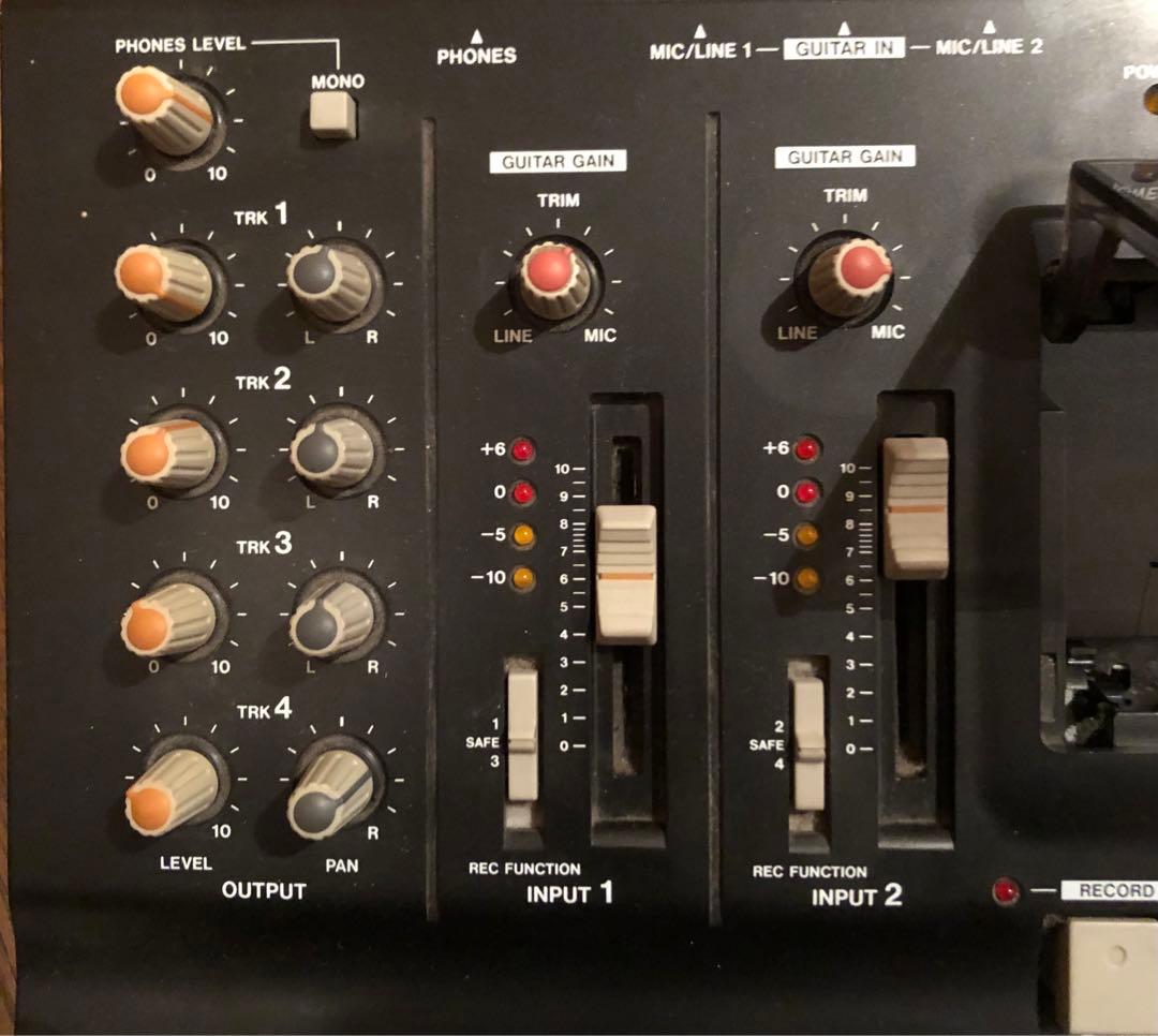 RuruTASCAM PORTA02 MK2カセットMTR純正アダプター付