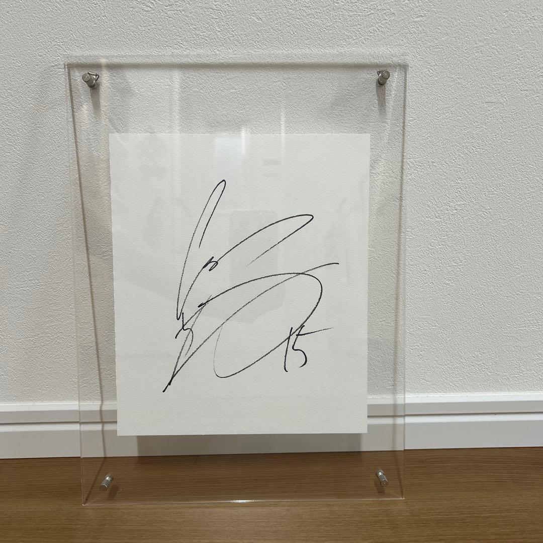 比江島慎　Brisbane Bullets時代の直筆サイン　背番号15