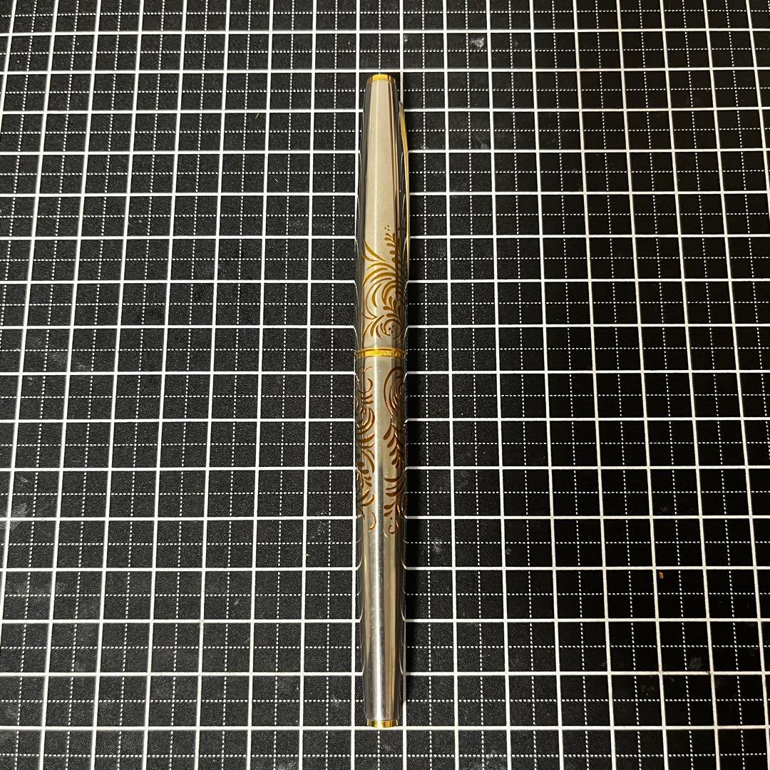 パイロット 万年筆 レディ 唐草模様 アイボリーカバー F