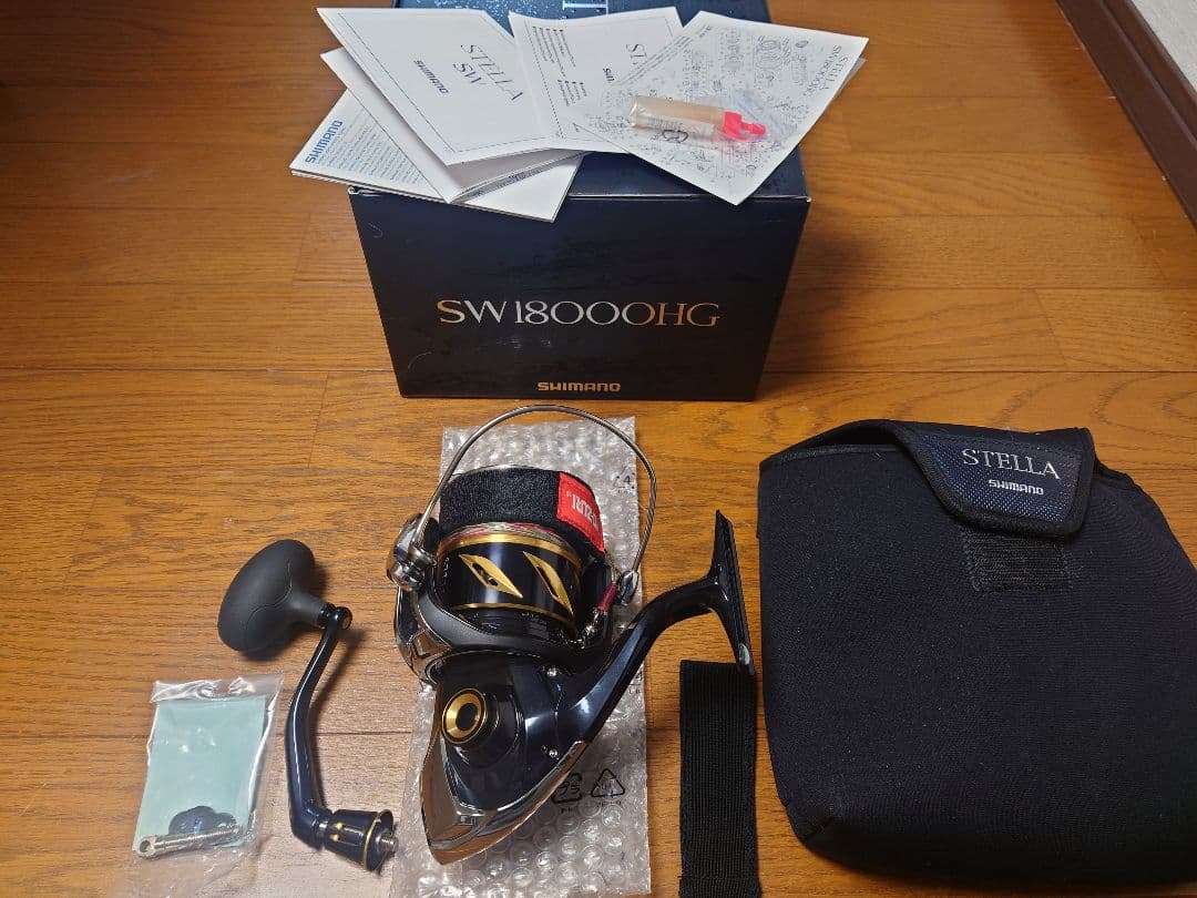 ゴ*ウ様 シマノ ステラ　20 SW18000HG スピニングリール　超美品　ラ
