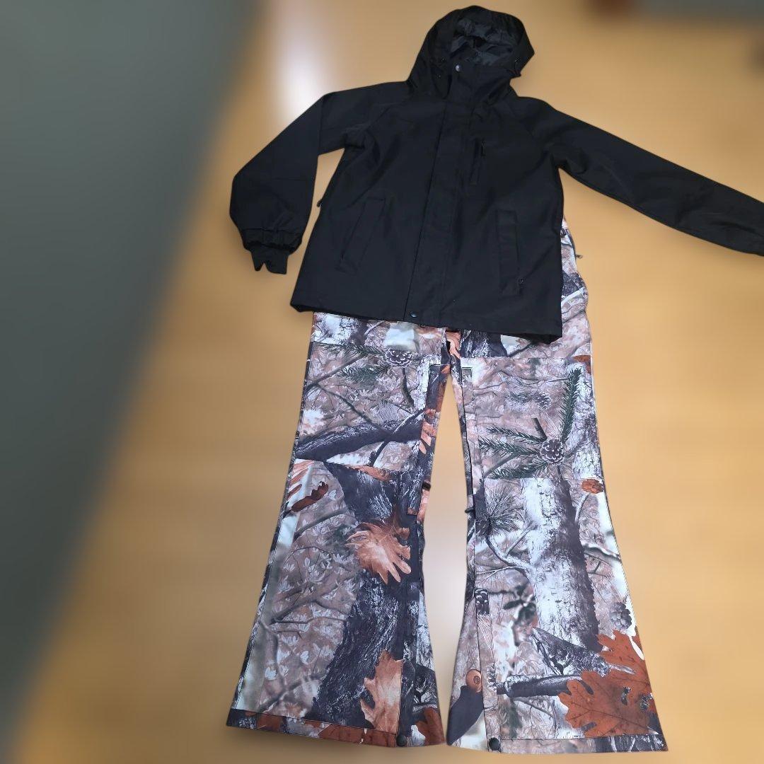 himass mania スノーボードウェア上下セット S ユニセックス男女兼用