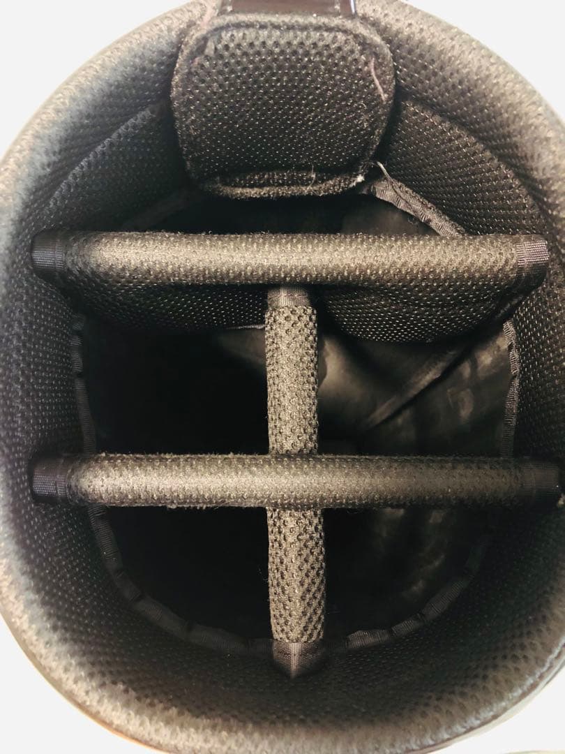 【送料込み】美品　廃盤人気　ブラックアンドホワイト　キャディバッグ